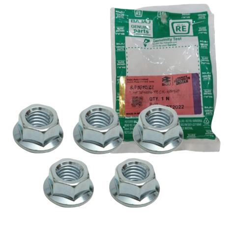 TUERCA HEXAGONAL 16MM CLUTCH BAJAJ RE205 - RE4S - RE250 MAXIMA