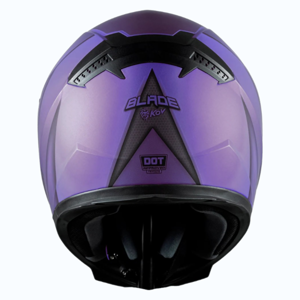 CASCO KOV NOVAK BLADE MORADO TALLA XL CERRADO CERT. DOT