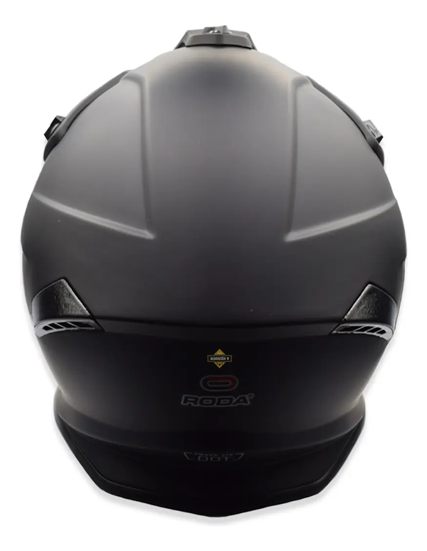 CASCO RODA CROSS TORNADO NEGRO PAINT SPLASH TALLA L