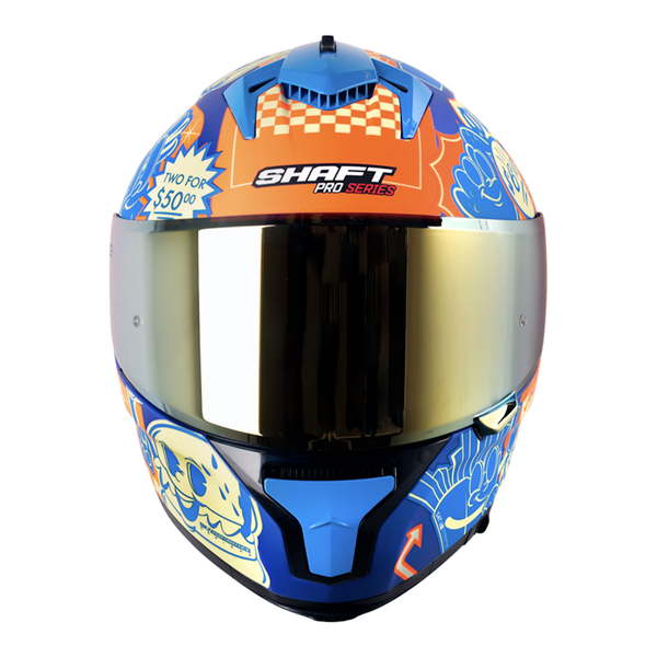 CASCO SHAFT PRO SHPRO-610DV FAST FOOD TALLA XL CERRADO ECE 22.06 MICA DE REPUESTO