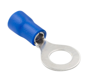TERMINAL OJO 5/16 AISLADA PVC AZUL (AWG 16-14)