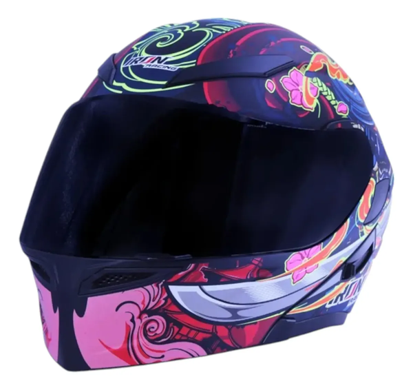 CASCO ABATIBLE IRON RACING HANSO ROJO TALLA M IR-121 DOT