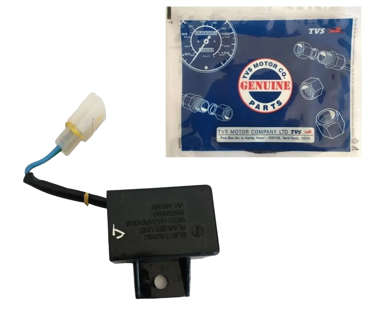 RELEVADOR DIRECCIONALES TVS KING 200 - DELUXE - DURAMAX