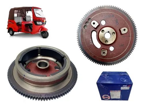 ROTOR ABANICO (MAGNETO) TVS KING 200 (11-17)