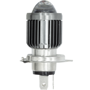 FOCO LED H4 CON LUPA LUZ BLANCA/AMARILLA