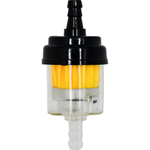 FILTRO GASOLINA UNIVERSAL NEGRO ENTRADA/SALIDA 6MM